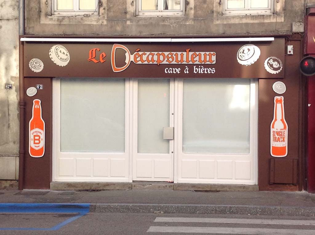 Enseigne commerciale pour 